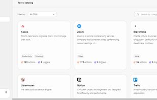 Tools Catalog