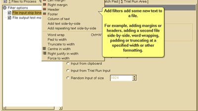 TextPipe screenshot 1