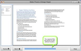 Stellar Phoenix InDesign Repair screenshot 2