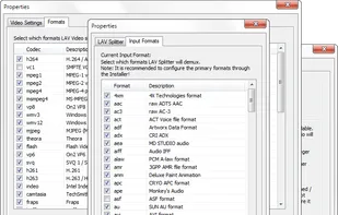 LAVfilters screenshot 1