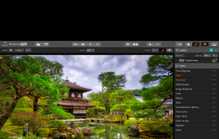 Aurora HDR screenshot 3