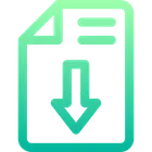 Gmail Template with Attachment icon