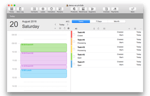Philasmicos R5 CRM screenshot 1