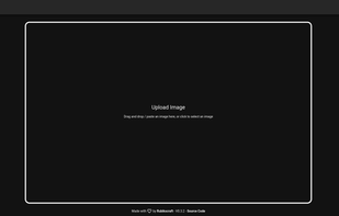 The main upload page