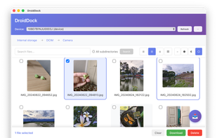 DroidDock screenshot 1
