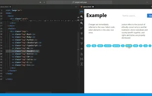 Web Visual Editor screenshot 2