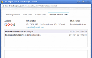 Live Helper Chat screenshot 1