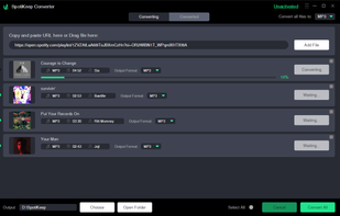SpotiKeep Converter screenshot 1