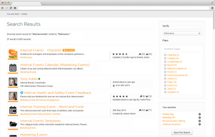 Interact Intranet screenshot 3