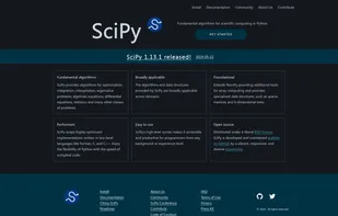 SciPy screenshot 1