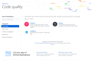 GitHub Marketplace screenshot 1