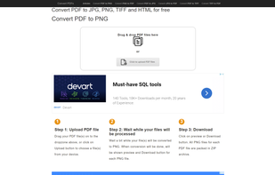 Convert PDFs screenshot 1