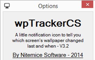 wpTrackerCS screenshot 1