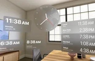 Clocks for Apple Vision Pro screenshot 1