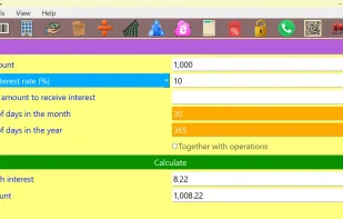 Financial Calculator 7.7 screenshot 1