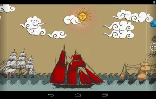 Paper Sea Live Wallpaper screenshot 3