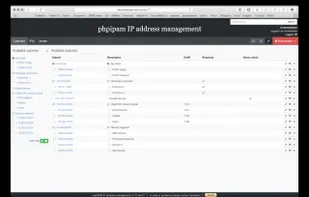 phpIPAM screenshot 1