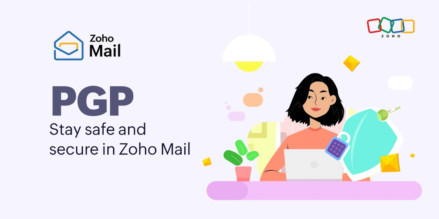 Zoho Mail enhances security with integrated Open PGP encryption image
