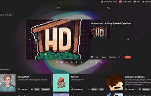 X Minecraft Launcher screenshot 1