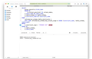 Tableplus screenshot 2