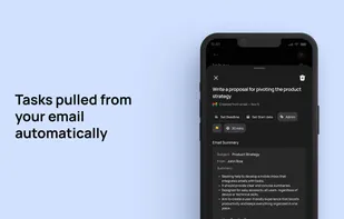 Automatic task extraction from emails