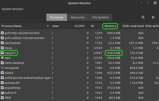 mpg321 screenshot 1