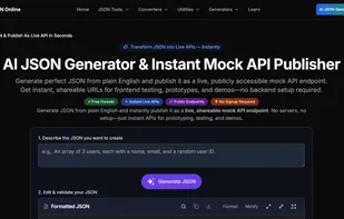 Format JSON Online screenshot 1