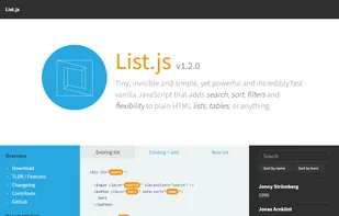List.js screenshot 1