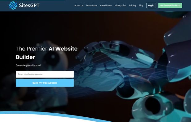 SitesGPT screenshot 1