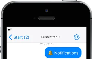 Pushletter screenshot 1