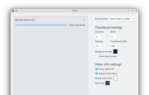 Hana - Video Thumbnails Generator screenshot 1