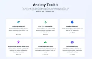 Anxiety Toolkit