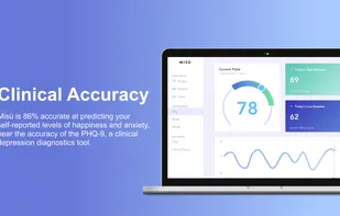 Misu automatic mood tracker clinical accuracy