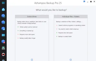 Ashampoo Backup Pro screenshot 1