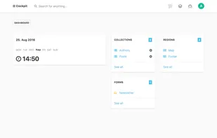Cockpit screenshot 1