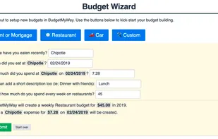 BudgetMyWay screenshot 1