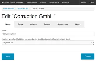 Open Semantic Search screenshot 1