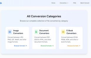 ConvertHub screenshot 1