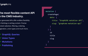 The Most Flexible Content API in the CMS Industry