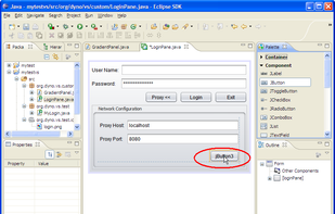 Visual Swing for Eclipse screenshot 1