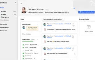 Intercom screenshot 1