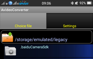 AvideoConverter screenshot 1