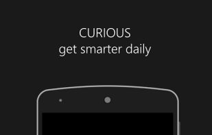 Curious - Get Smarter Daily screenshot 1