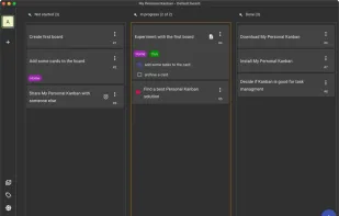 My Personal Kanban screenshot 1