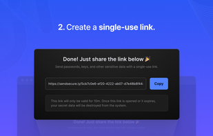 Sendsecure.ly screenshot 2