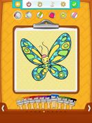  Butterfly Coloring Pages screenshot 6