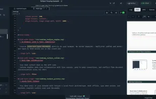 TeXlyre screenshot 1