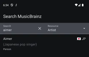 MusicSearch screenshot 1