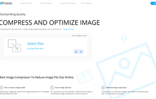 CloudPresso Image Compressor screenshot 1