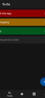 A Todolist where tasks can be sorted by priority